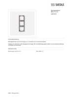 Datasheet for Siedle 200015591-00, EAN: 4015739155910