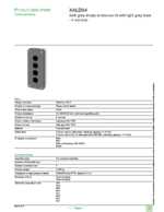 Datasheet for Schneider Electric XALD04, EAN: 3389110114836