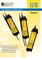 Datasheet for Chauvin Arnoux P01191736Z