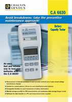 Datasheet for Chauvin Arnoux P01191303, EAN: 3760171413890