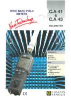 Datasheet for Chauvin Arnoux P01167001B, EAN: 3760171413685