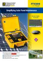 Datasheet for Chauvin Arnoux P01160745