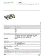 Datasheet for Schneider Electric GVAE1, EAN: 3389110343427