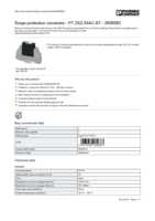 Datasheet for Phoenix Contact 2838283, EAN: 4017918182687
