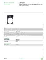 Datasheet for Schneider Electric ZBY2304, EAN: 3389110841305