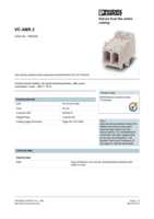 Datasheet for Phoenix Contact 1853528, EAN: 4017918127060