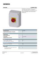 Datasheet for Siemens 3LD28661GP53, EAN: 4011209524439