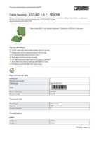 Datasheet for Phoenix Contact 1834398, EAN: 4017918051914