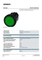 Datasheet for Siemens 3SU10010AA400AA0, EAN: 4011209955783