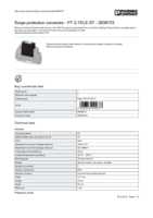 Datasheet for Phoenix Contact 2838733, EAN: 4046356044677