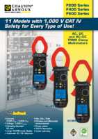 Datasheet for Chauvin Arnoux P01120961, EAN: 3760171410578