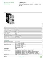 Datasheet for Schneider Electric CA2SK20E7, EAN: 3389110564150