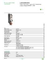 Datasheet for Schneider Electric LXM32MD30N4, EAN: 3606480076893