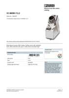 Datasheet for Phoenix Contact 1853337, EAN: 4017918133726