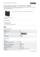 Datasheet for Phoenix Contact 2838762, EAN: 4017918480653