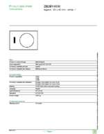 Datasheet for Schneider Electric ZB2BY4930, EAN: 3389110645651