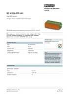 Datasheet for Phoenix Contact 1897623, EAN: 4017918165123