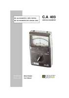Datasheet for Chauvin Arnoux P01170303