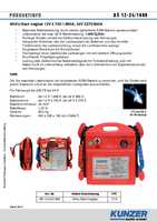 Datasheet for Kunzer AS 12-24/1600, EAN: 4260174662046