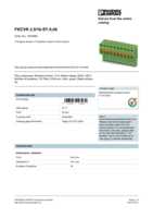 Datasheet for Phoenix Contact 1874099, EAN: 4017918143480