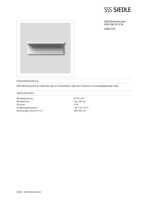 Datasheet for Siedle 200037331-00, EAN: 4015739373314