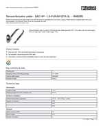 Datasheet for Phoenix Contact 1668289, EAN: 4017918137137