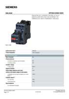 Datasheet for Siemens 3RT20242DB443MA0, EAN: 4011209914155