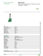 Datasheet for Schneider Electric DZ5CA063, EAN: 3389110535617 Datasheet for Schneider Electric DZ5CA063, EAN: 3389110535617