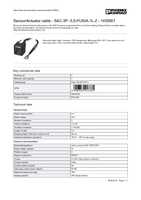 Datasheet for Phoenix Contact 1435001, EAN: 4046356413381