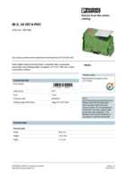 Datasheet for Phoenix Contact 2861289, EAN: 4017918894221