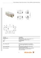 Datasheet for Weidmüller 1790020000, EAN: 4032248212088