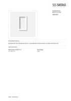 Datasheet for Siedle 200016401-00, EAN: 4015739164011