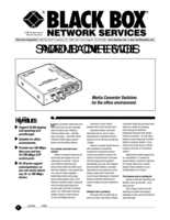 Datasheet for BlackBox LBH100AE-H-SLC, EAN: 00822088104957 Datasheet for BlackBox LBH100AE-H-SLC, EAN: 00822088104957