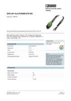 Datasheet for Phoenix Contact 1500716, EAN: 4017918610777 Datasheet for Phoenix Contact 1500716, EAN: 4017918610777
