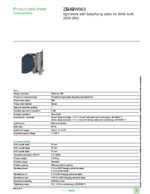 Datasheet for Schneider Electric ZB4BW063, EAN: 3389110891140