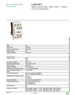 Datasheet for Schneider Electric CAD323F7, EAN: 3389110819564 Datasheet for Schneider Electric CAD323F7, EAN: 3389110819564