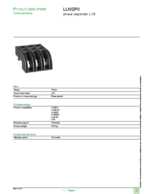 Datasheet for Schneider Electric LU9SP0, EAN: 3389110271515