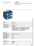 Datasheet for Schneider Electric LA1DX02, EAN: 3389110970616