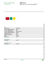 Datasheet for Schneider Electric ZB6YAV3, EAN: 3389110777772