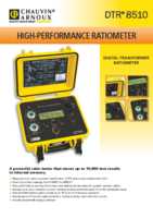Datasheet for Chauvin Arnoux P01157702
