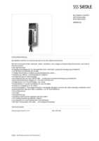 Datasheet for Siedle 200042122-00, EAN: 4015739421220