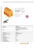 Datasheet for Weidmüller 1716080000, EAN: 4008190365370