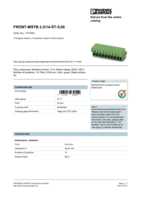 Datasheet for Phoenix Contact 1777400, EAN: 4017918039554