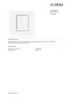 Datasheet for Siedle 200016427-01, EAN: 4015739164271