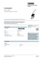 Datasheet for Phoenix Contact 2782313, EAN: 4017918069452