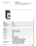 Datasheet for Schneider Electric GV3P65, EAN: 3389119405416