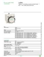 Datasheet for Schneider Electric LADR2, EAN: 3389110386189 Datasheet for Schneider Electric LADR2, EAN: 3389110386189