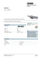 Datasheet for Phoenix Contact 2853996, EAN: 4017918190279