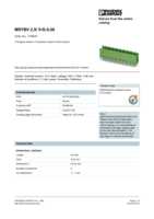 Datasheet for Phoenix Contact 1758047, EAN: 4017918030254