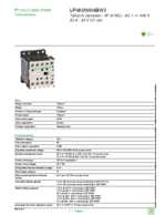 Datasheet for Schneider Electric LP4K09004BW3, EAN: 3389110498646 Datasheet for Schneider Electric LP4K09004BW3, EAN: 3389110498646